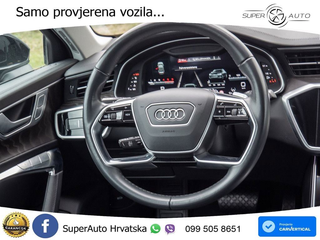 Audi A6 50 TDI V6 (286 KS) quattro tiptronic ZRAČNI+ACC+4xGR SJED+KAM