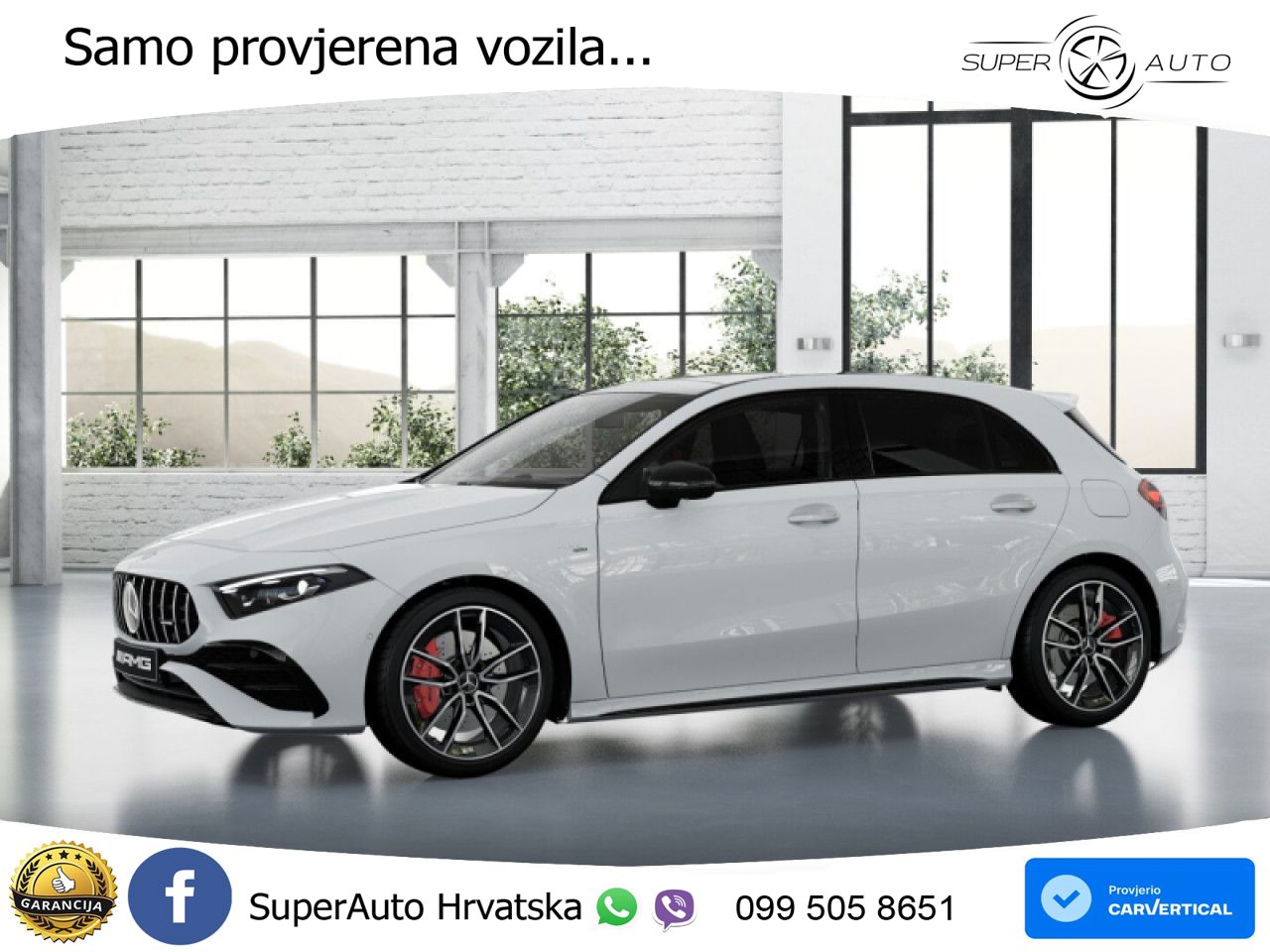Mercedes-Benz AMG A 35 4MATIC AMG SPEEDSHIFT DCT ACC+HEAD+GR SJED+360+PANO