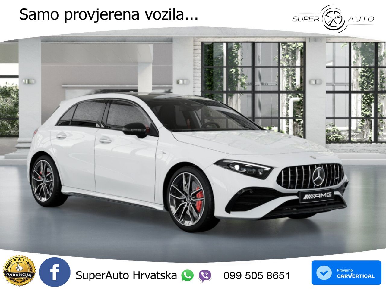 Mercedes-Benz AMG A 35 4MATIC AMG SPEEDSHIFT DCT ACC+HEAD+GR SJED+360+PANO