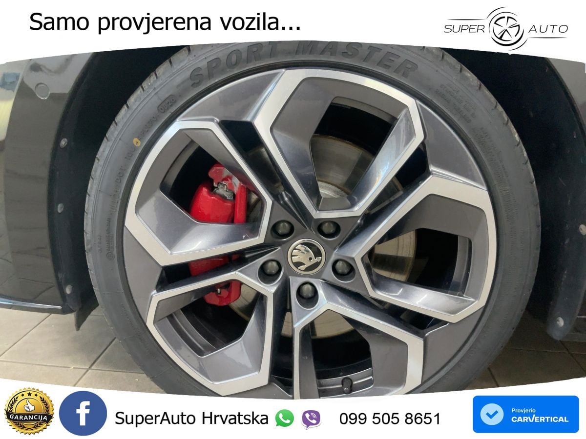 Škoda Octavia Combi RS 2.0 TSI (245 KS) DSG LED+GR SJED+ACC