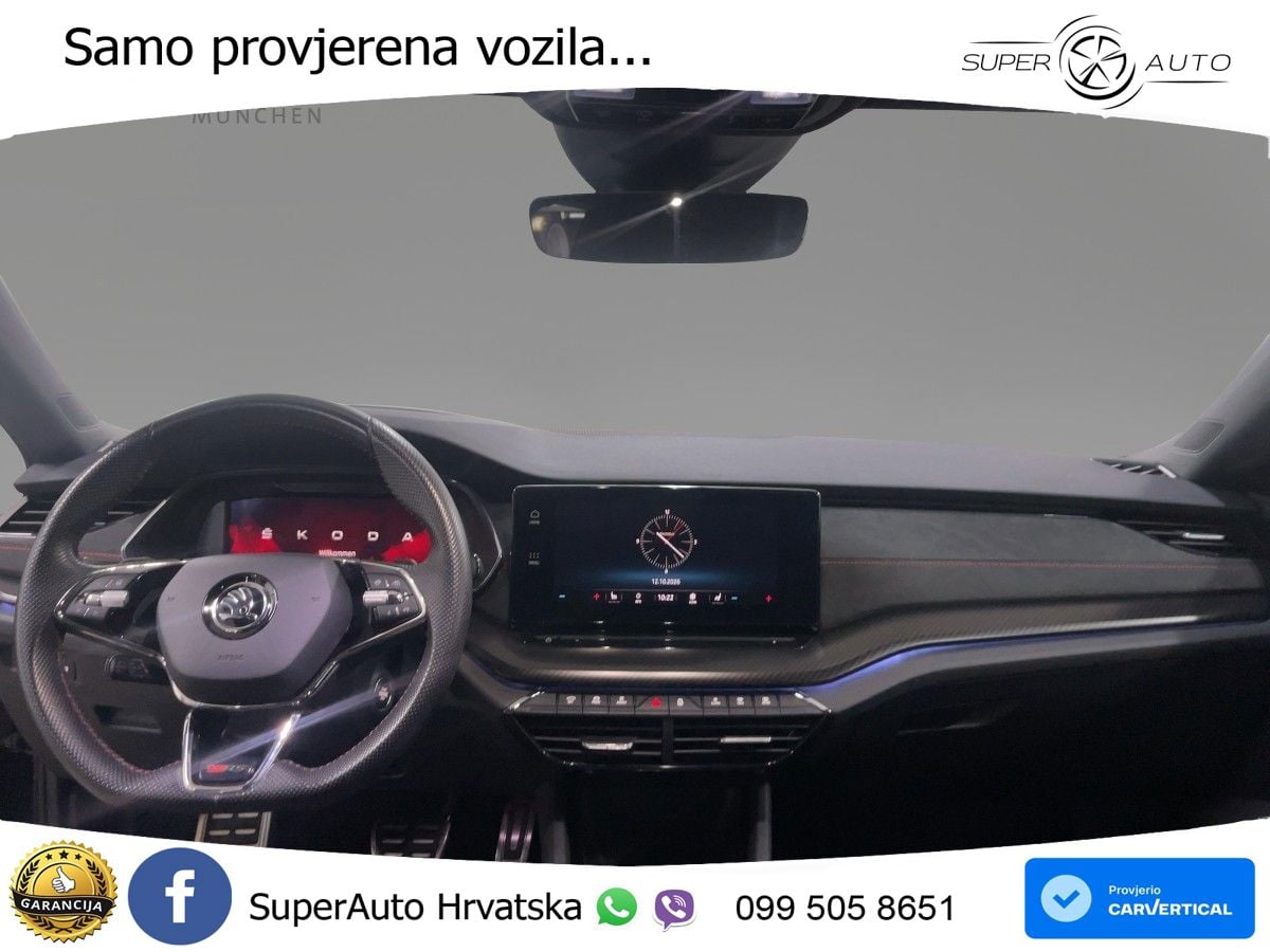 Škoda Octavia Combi RS 2.0 TSI (245 KS) DSG LED+GR SJED+ACC
