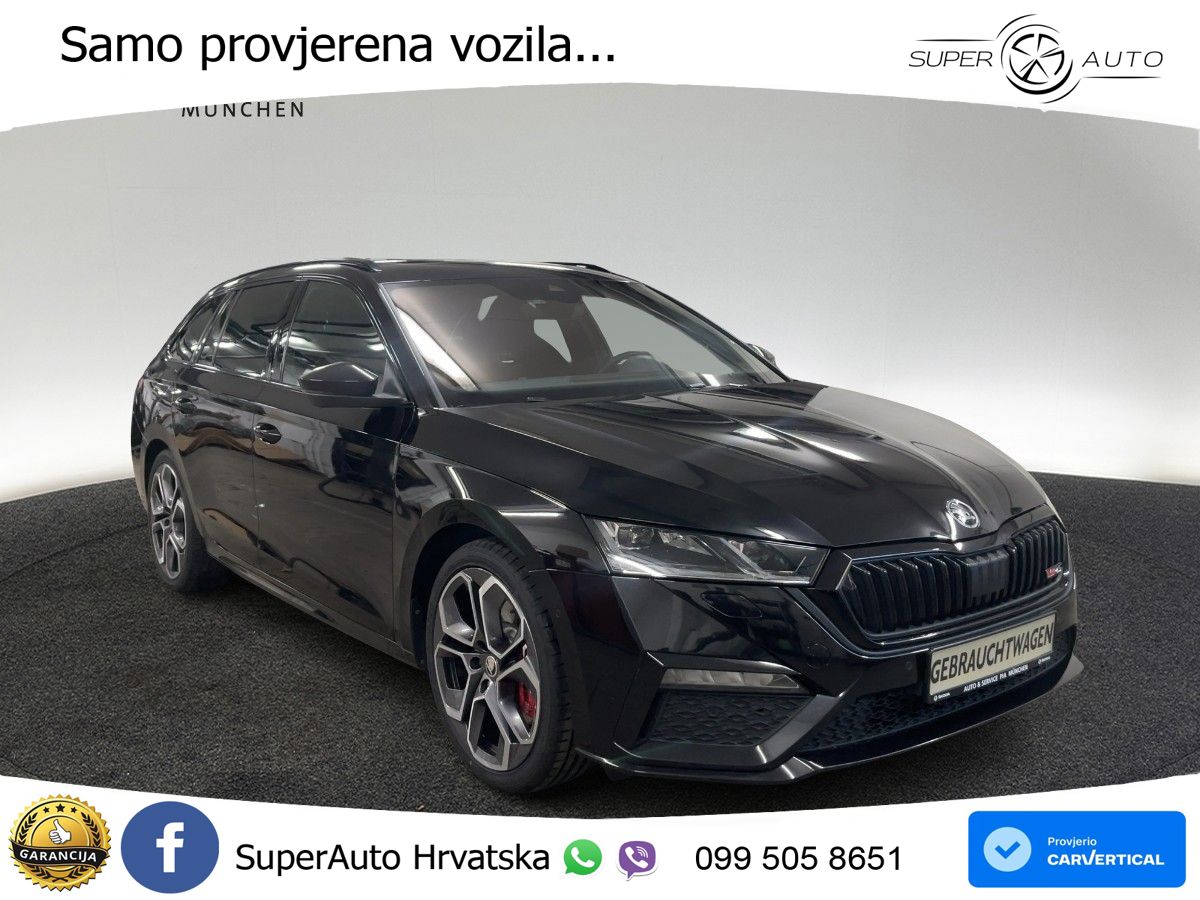 Škoda Octavia Combi RS 2.0 TSI (245 KS) DSG LED+GR SJED+ACC