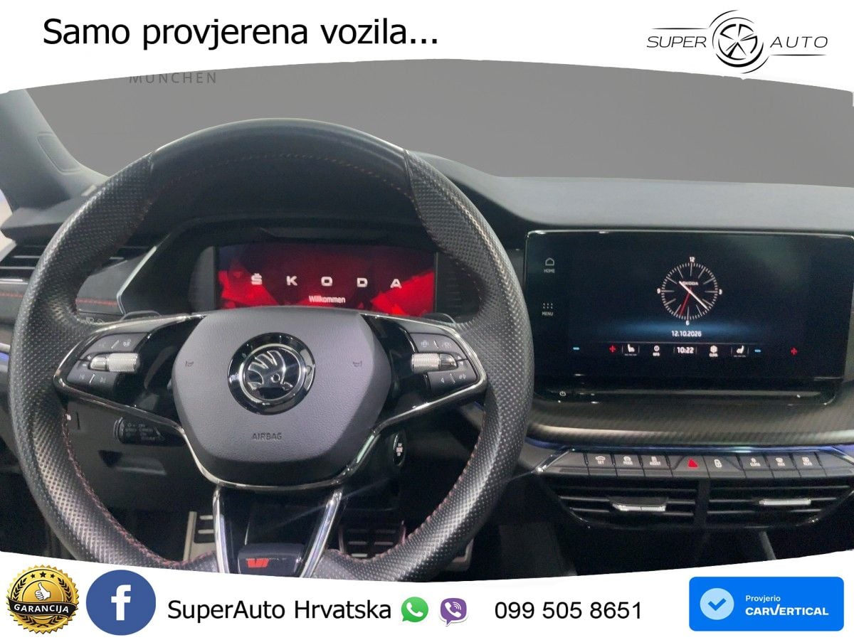 Škoda Octavia Combi RS 2.0 TSI (245 KS) DSG LED+GR SJED+ACC