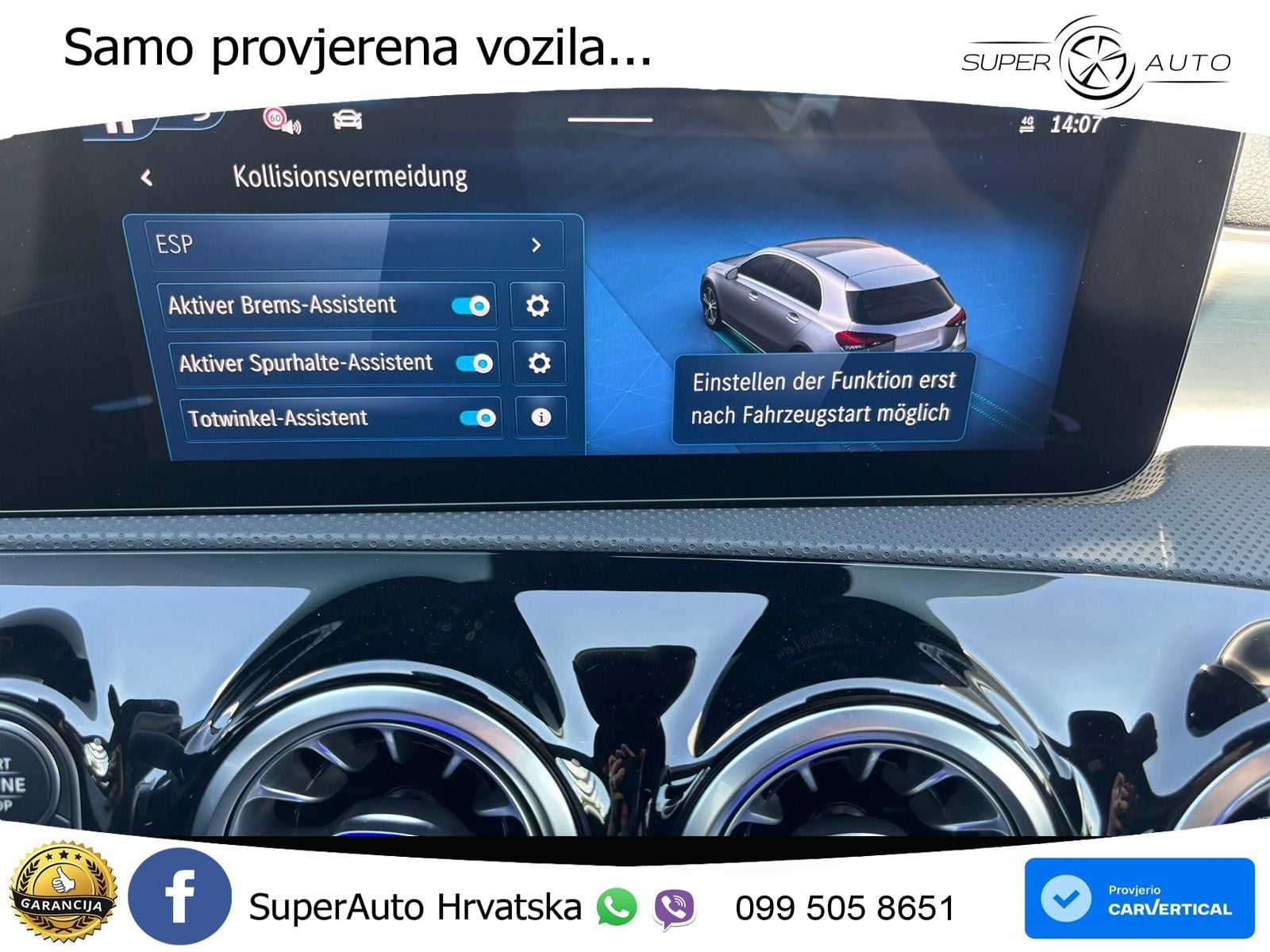 Mercedes-Benz A 200 7G-DCT AMG LED+GR SJED+ACC