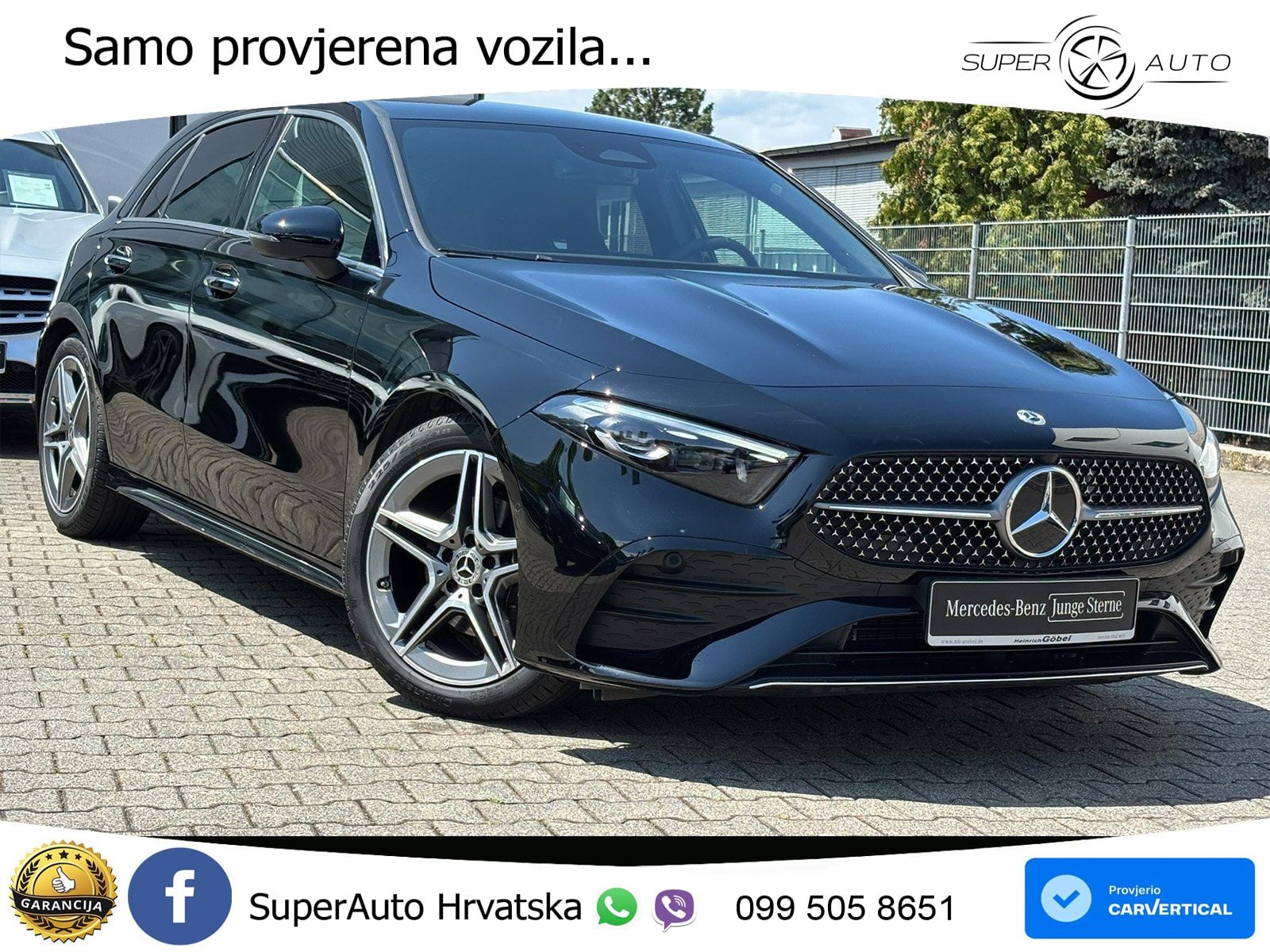 Mercedes-Benz A 200 7G-DCT AMG LED+GR SJED+ACC