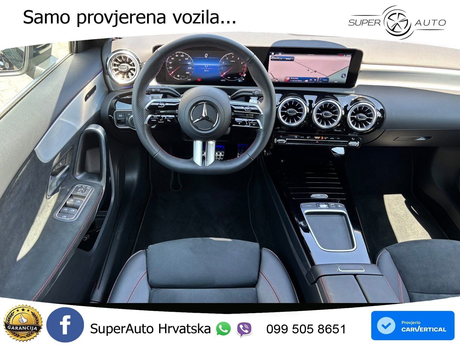 Mercedes-Benz A 200 7G-DCT AMG LED+GR SJED+ACC