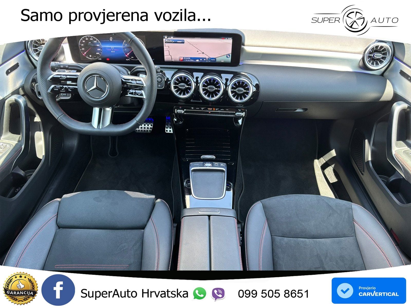 Mercedes-Benz A 200 7G-DCT AMG LED+GR SJED+ACC