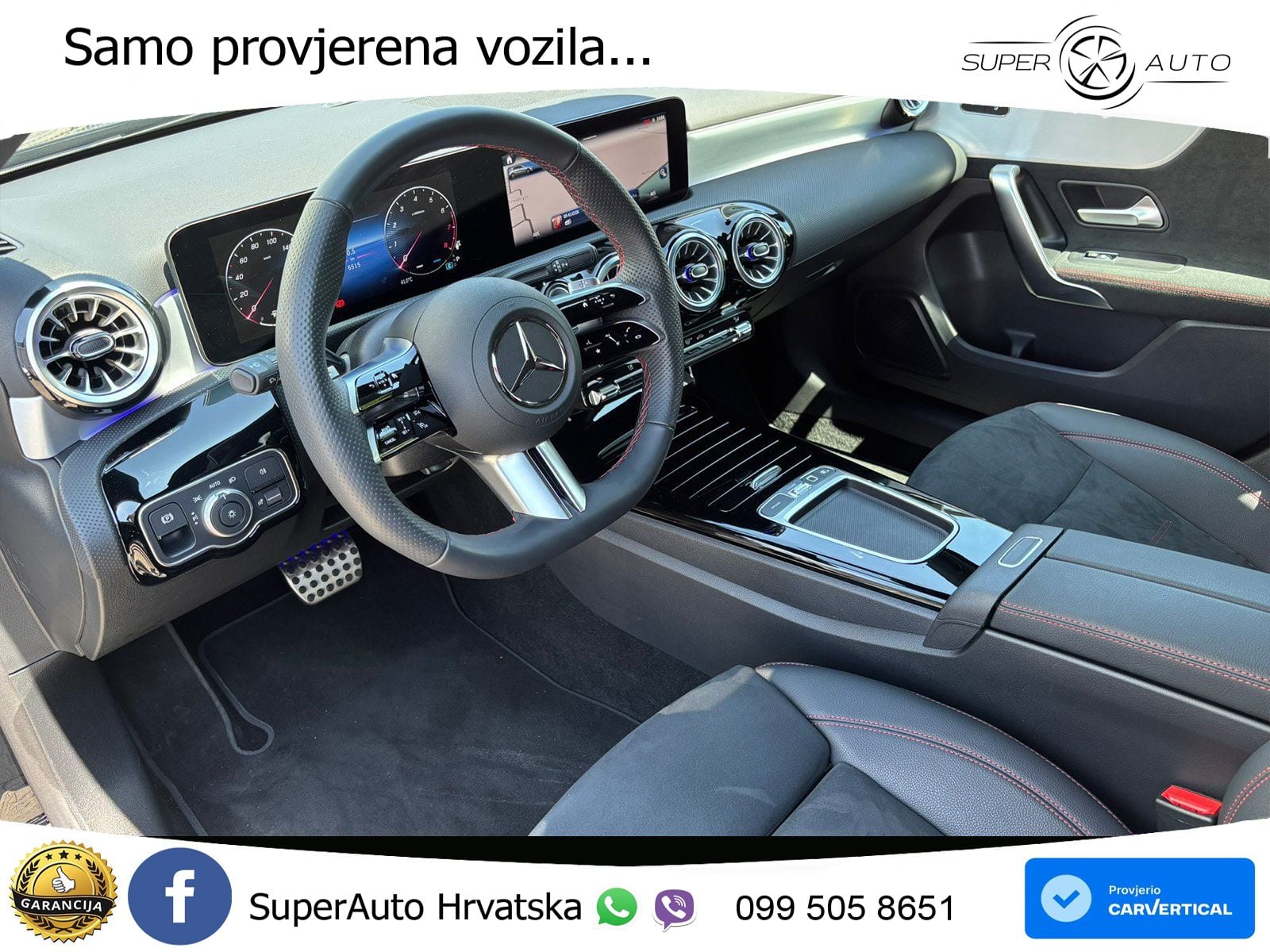 Mercedes-Benz A 200 7G-DCT AMG LED+GR SJED+ACC