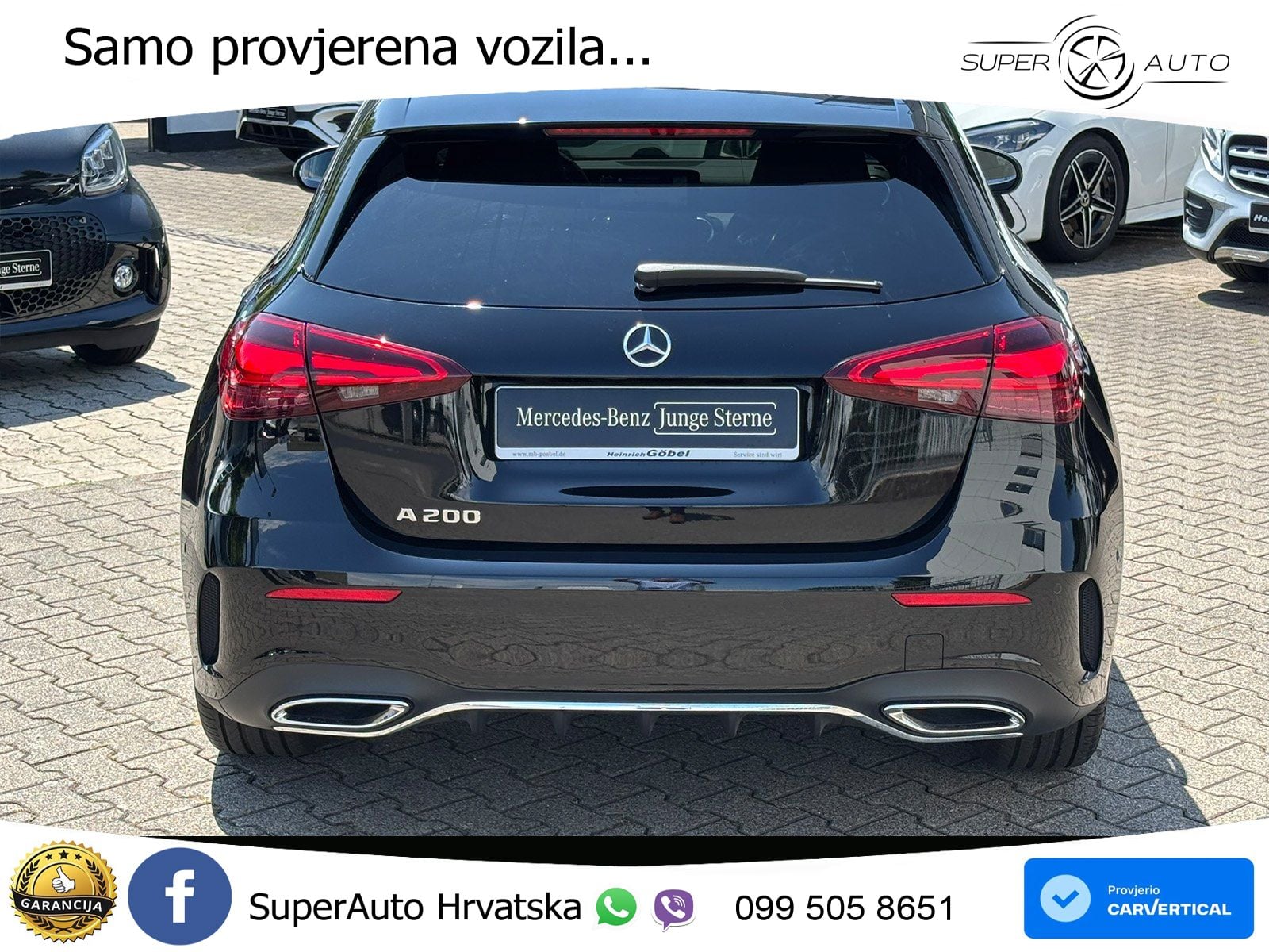 Mercedes-Benz A 200 7G-DCT AMG LED+GR SJED+ACC
