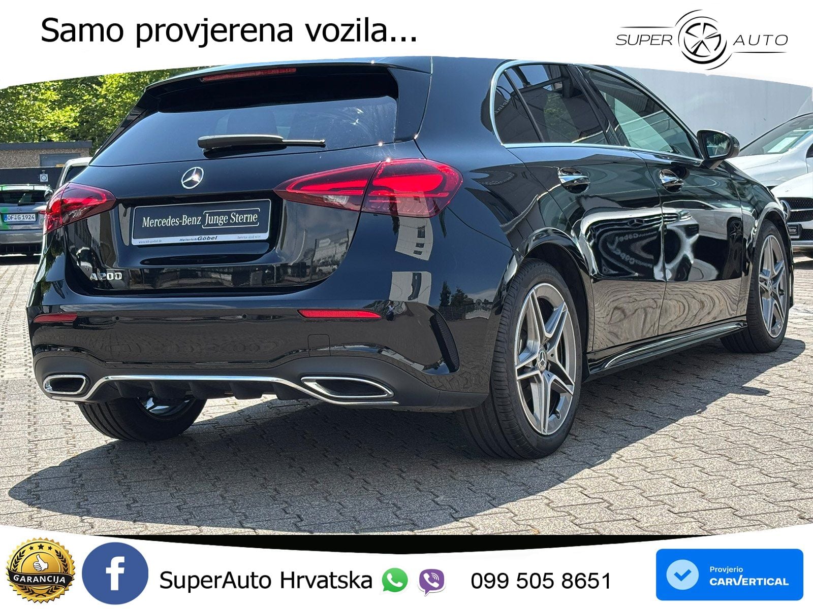 Mercedes-Benz A 200 7G-DCT AMG LED+GR SJED+ACC