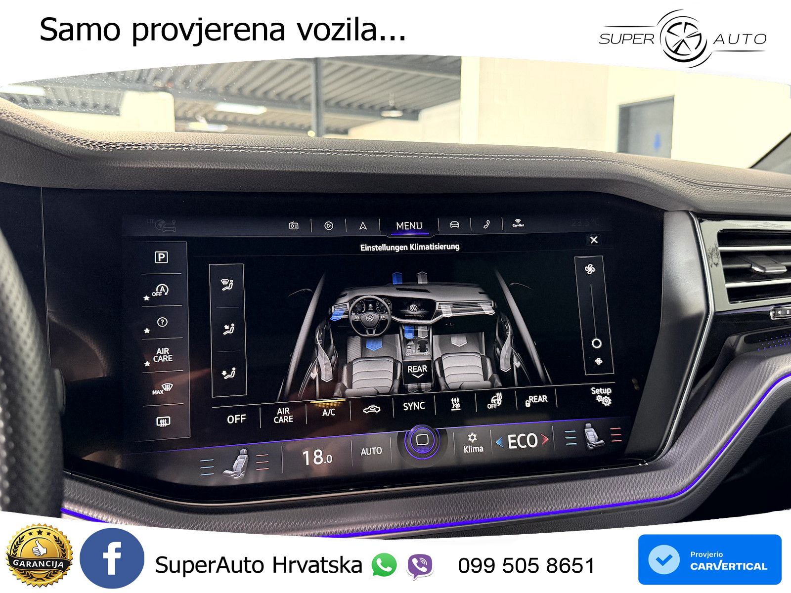 Volkswagen Touareg 3.0 V6 TDI (286 KS) 4MOTION Tiptronic R-Line LED+GR SJED+ACC