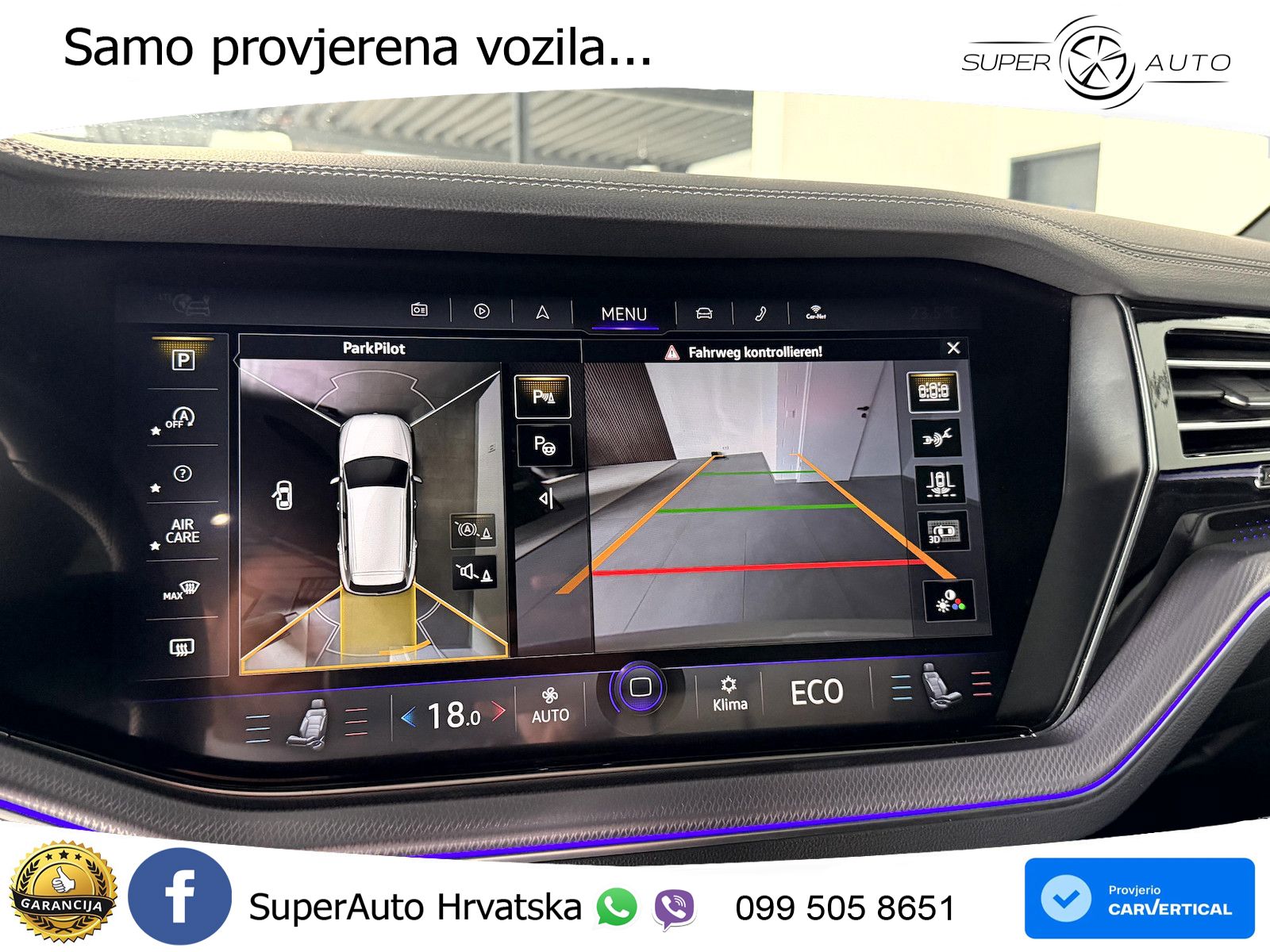 Volkswagen Touareg 3.0 V6 TDI (286 KS) 4MOTION Tiptronic R-Line LED+GR SJED+ACC