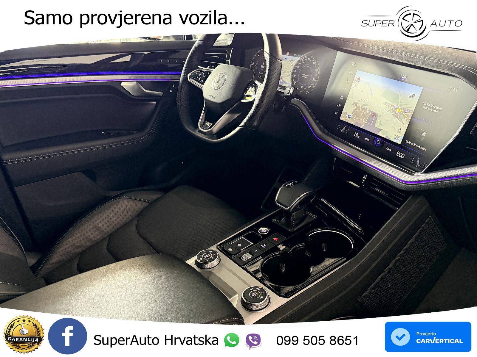 Volkswagen Touareg 3.0 V6 TDI (286 KS) 4MOTION Tiptronic R-Line LED+GR SJED+ACC