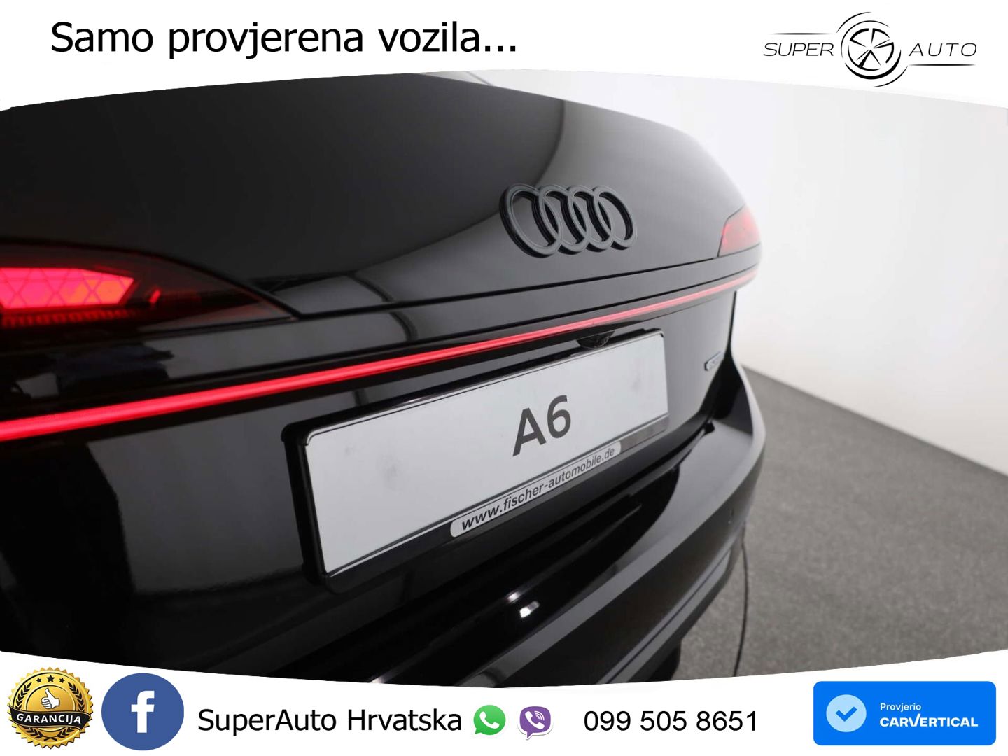 Audi A6 2.0 TDI (204 KS) quattro S tronic LED+GR SJED+ACC
