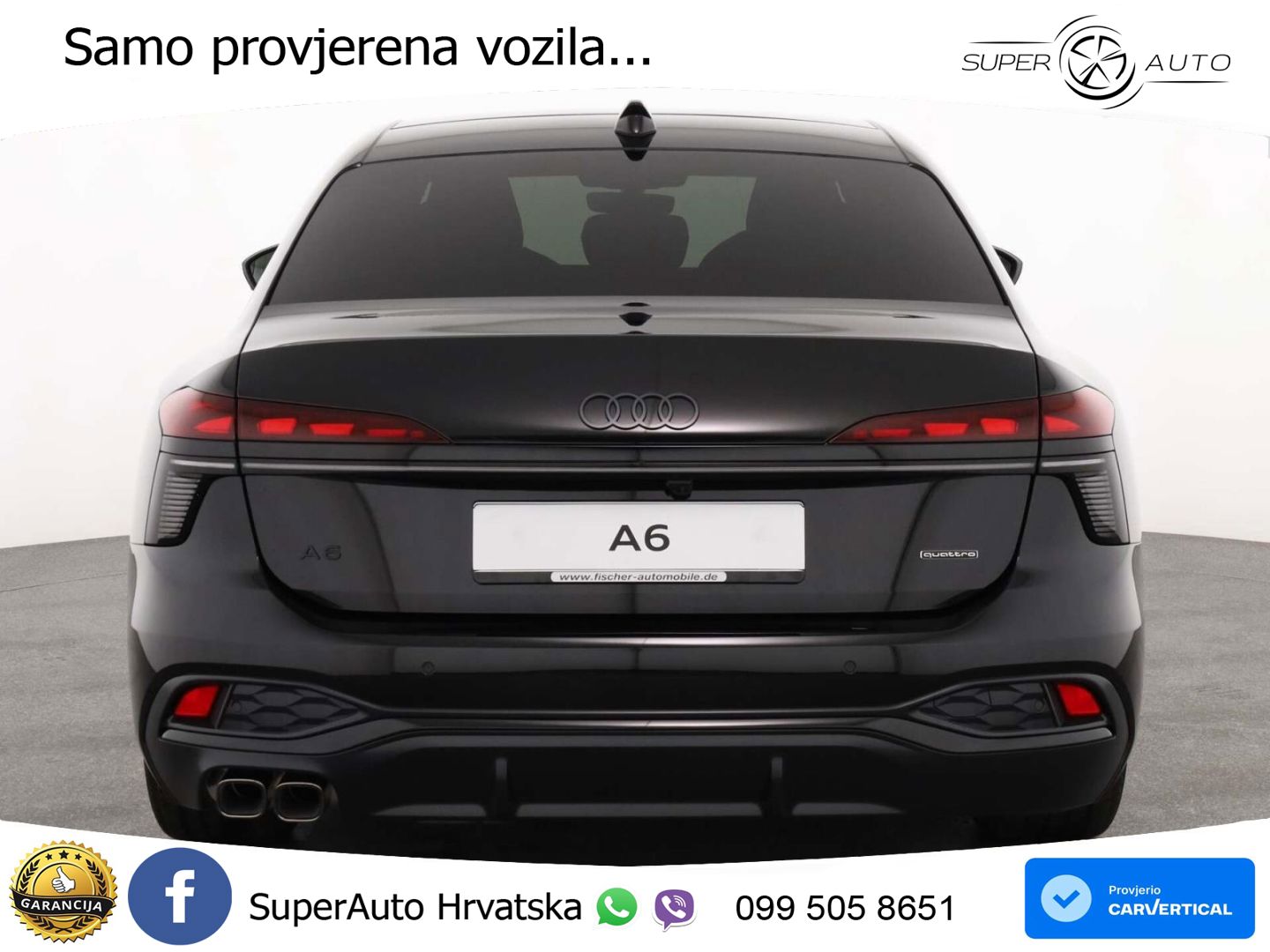 Audi A6 2.0 TDI (204 KS) quattro S tronic LED+GR SJED+ACC
