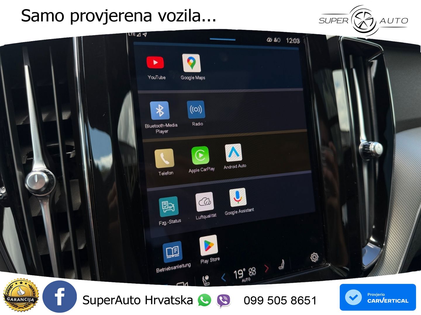 Volvo XC60 B4 Diesel FWD Geartronic LED+GR SJED+ACC