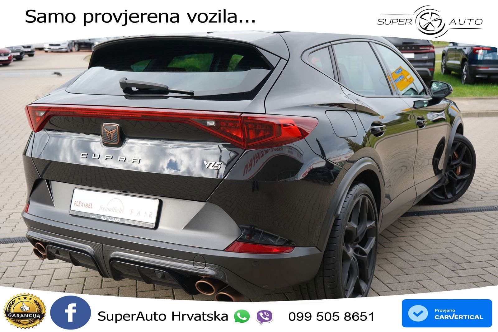 Cupra Formentor VZ5 2.5 TSI (390 KS) 4Drive DSG LED+GR SJED+ACC