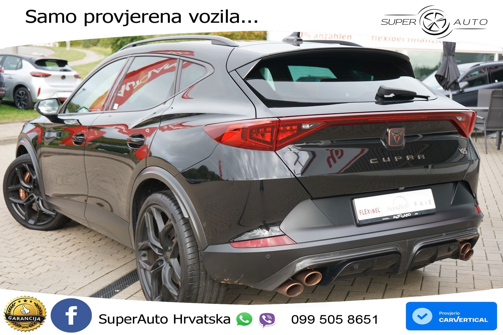 Cupra Formentor VZ5 2.5 TSI (390 KS) 4Drive DSG LED+GR SJED+ACC