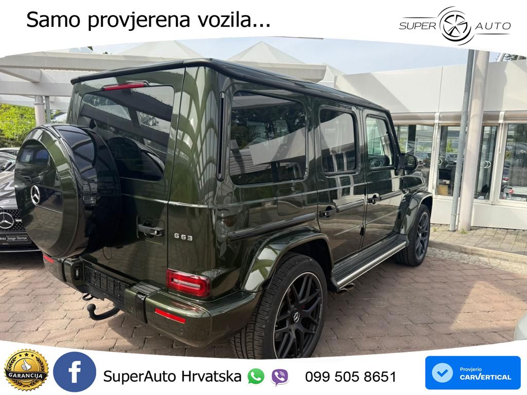 Mercedes AMG G 63 Long V8 (585 KS) 4MATIC 9G-TRONIC AMG SPEEDSHIFT PLUS LED+GR SJED+ACC
