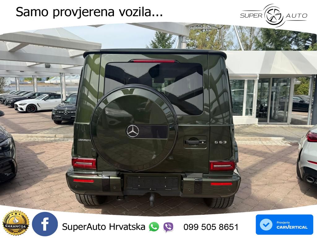 Mercedes AMG G 63 Long V8 (585 KS) 4MATIC 9G-TRONIC AMG SPEEDSHIFT PLUS LED+GR SJED+ACC