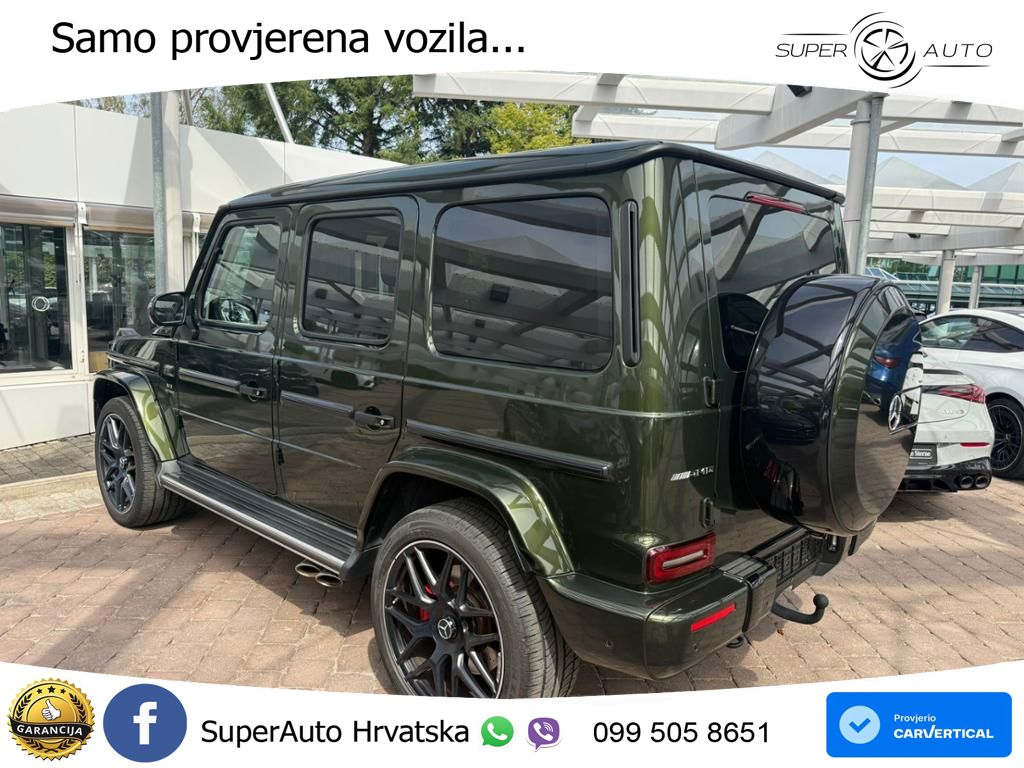 Mercedes AMG G 63 Long V8 (585 KS) 4MATIC 9G-TRONIC AMG SPEEDSHIFT PLUS LED+GR SJED+ACC