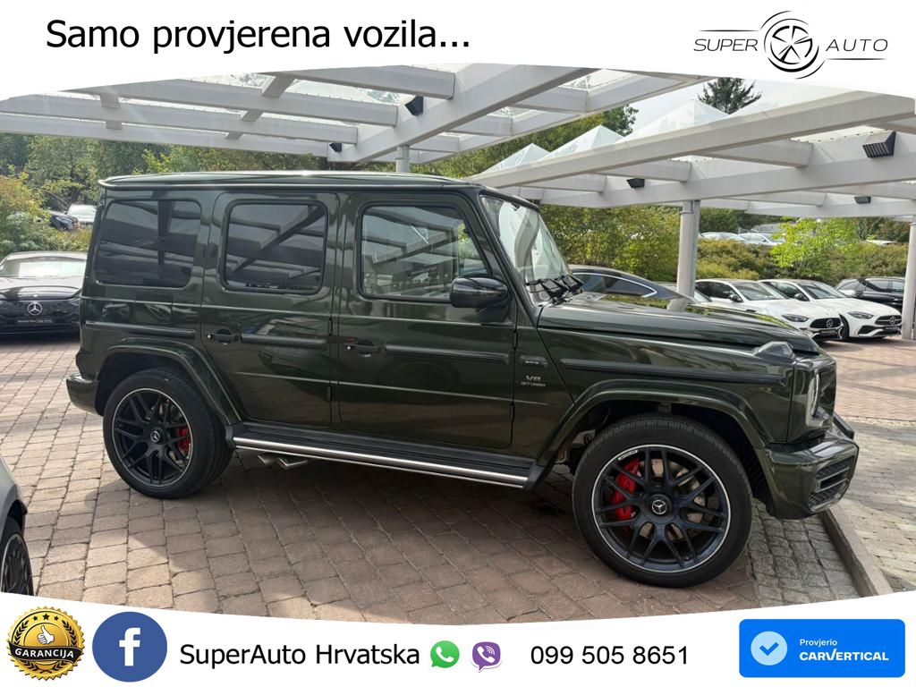 Mercedes AMG G 63 Long V8 (585 KS) 4MATIC 9G-TRONIC AMG SPEEDSHIFT PLUS LED+GR SJED+ACC