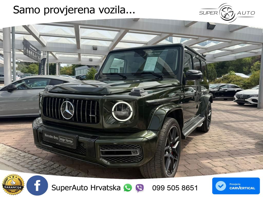 Mercedes AMG G 63 Long V8 (585 KS) 4MATIC 9G-TRONIC AMG SPEEDSHIFT PLUS LED+GR SJED+ACC