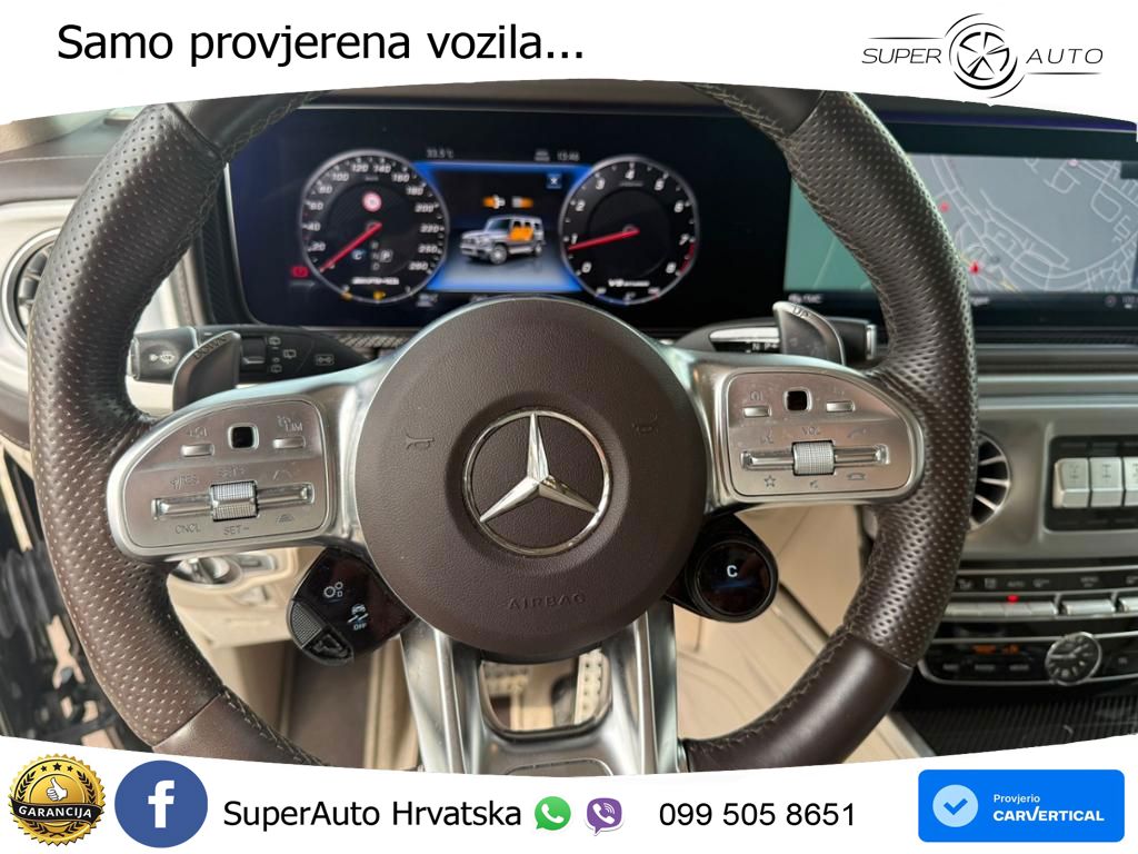 Mercedes AMG G 63 Long V8 (585 KS) 4MATIC 9G-TRONIC AMG SPEEDSHIFT PLUS LED+GR SJED+ACC