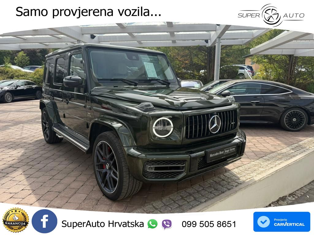 Mercedes AMG G 63 Long V8 (585 KS) 4MATIC 9G-TRONIC AMG SPEEDSHIFT PLUS LED+GR SJED+ACC
