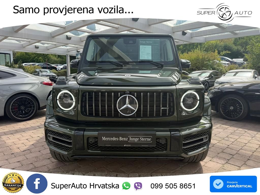Mercedes AMG G 63 Long V8 (585 KS) 4MATIC 9G-TRONIC AMG SPEEDSHIFT PLUS LED+GR SJED+ACC