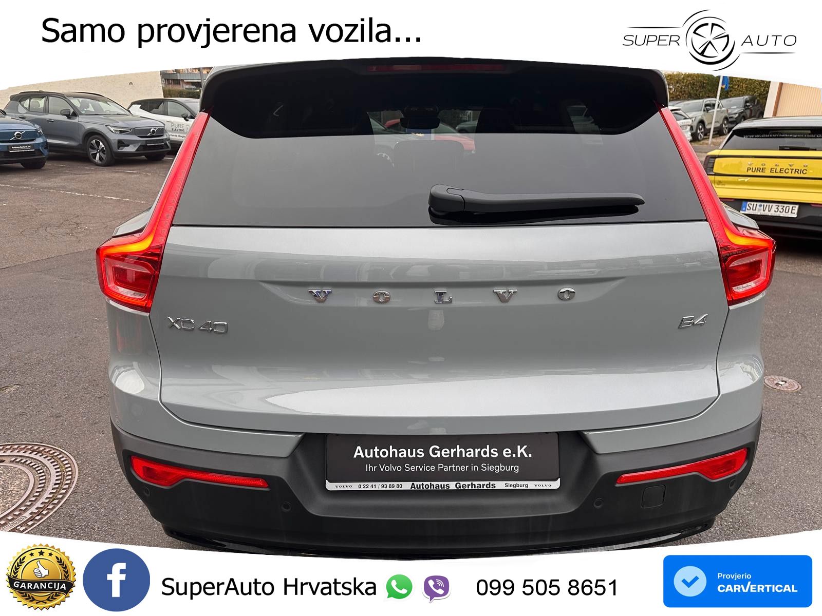 Volvo XC40 2.0 B4 AWD 197 KS Automatic LED+GR SJED+ACC