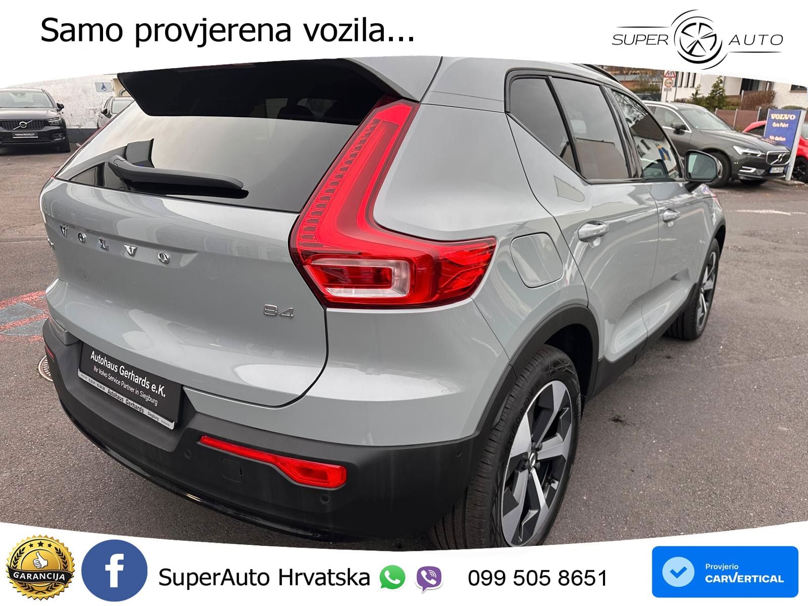 Volvo XC40 2.0 B4 AWD 197 KS Automatic LED+GR SJED+ACC