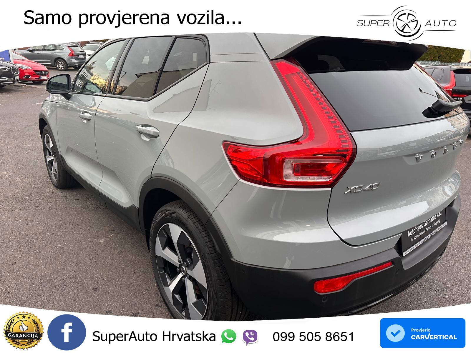 Volvo XC40 2.0 B4 AWD 197 KS Automatic LED+GR SJED+ACC