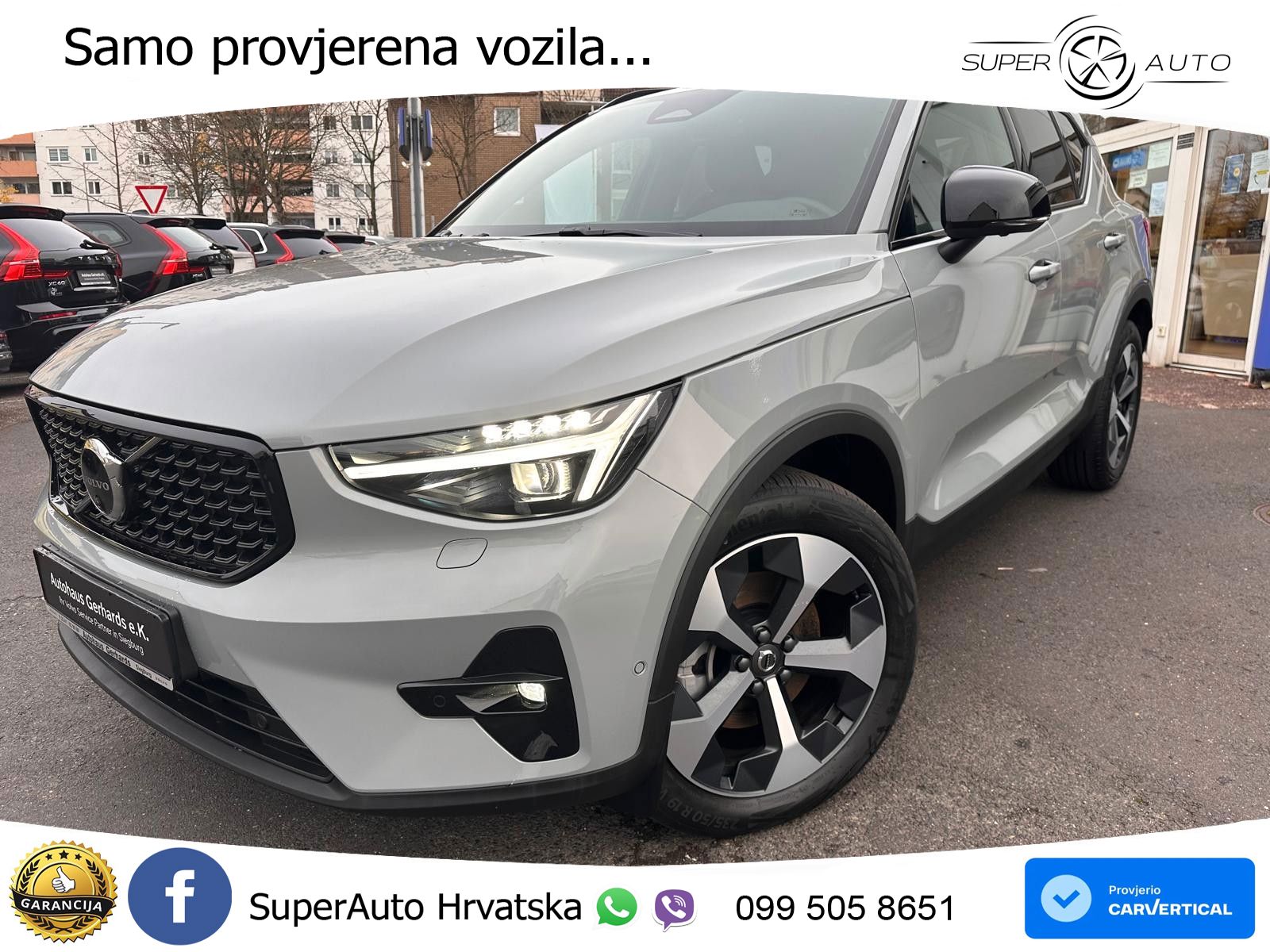 Volvo XC40 2.0 B4 AWD 197 KS Automatic LED+GR SJED+ACC