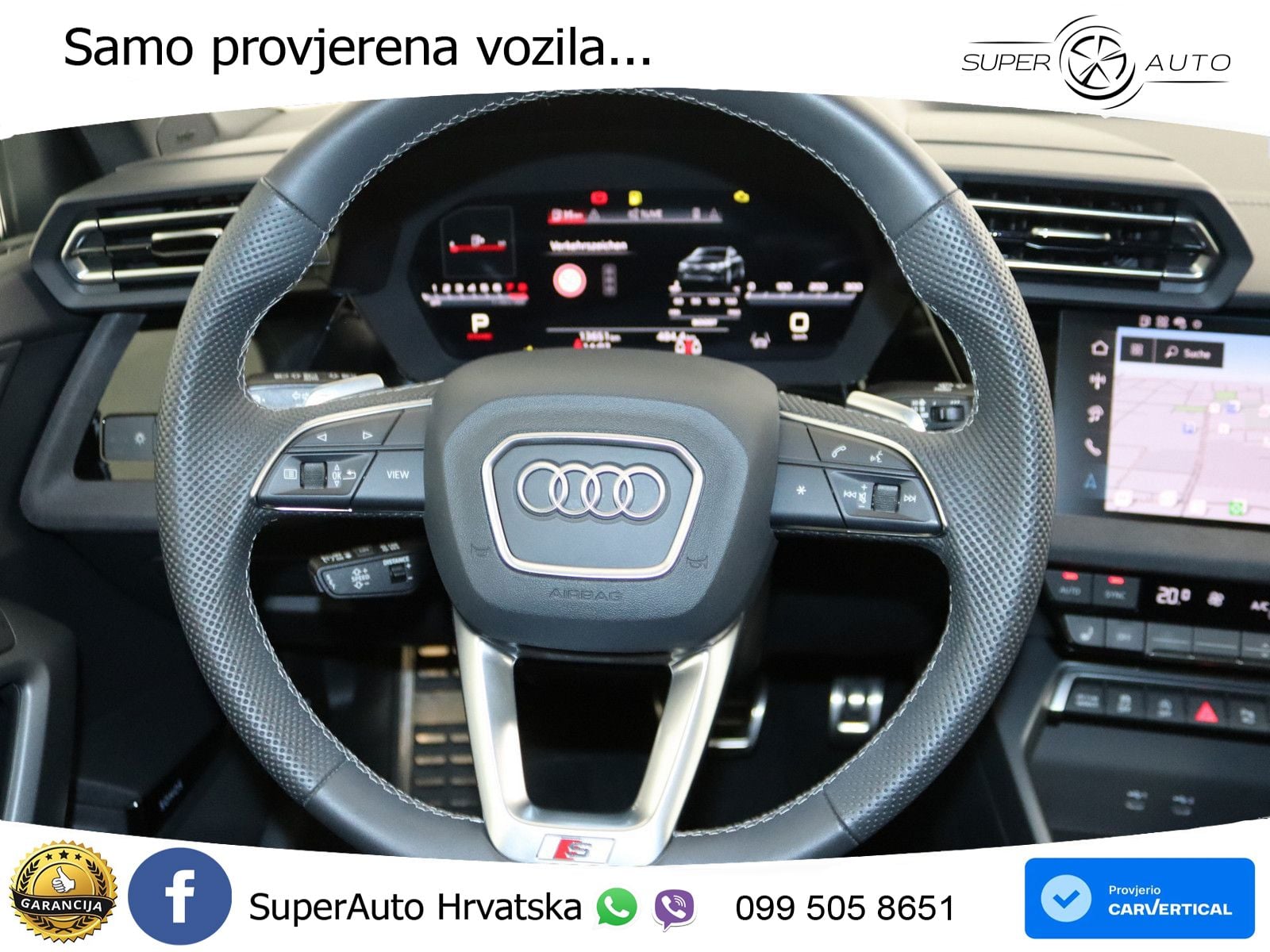 Audi S3 Limuzina 2.0 TFSI (333 KS) quattro S tronic MATRIX+GR SJED+KAM