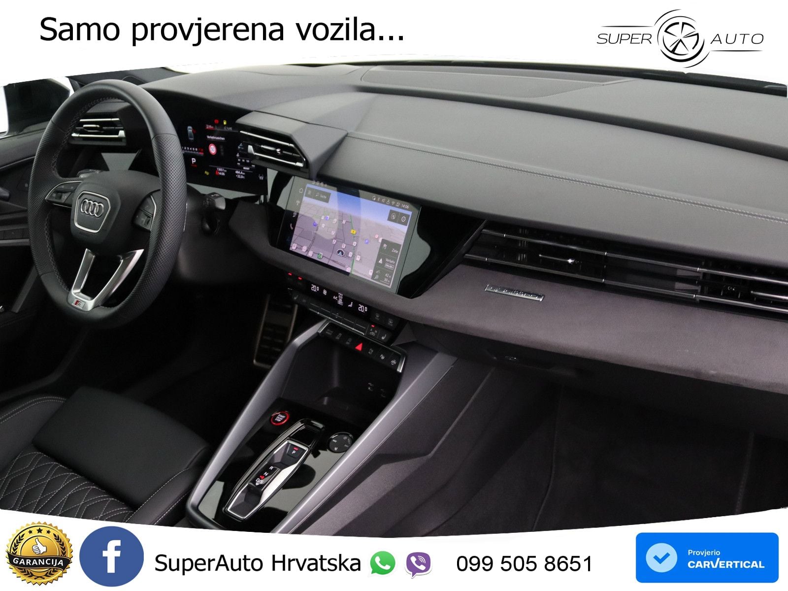 Audi S3 Limuzina 2.0 TFSI (333 KS) quattro S tronic MATRIX+GR SJED+KAM