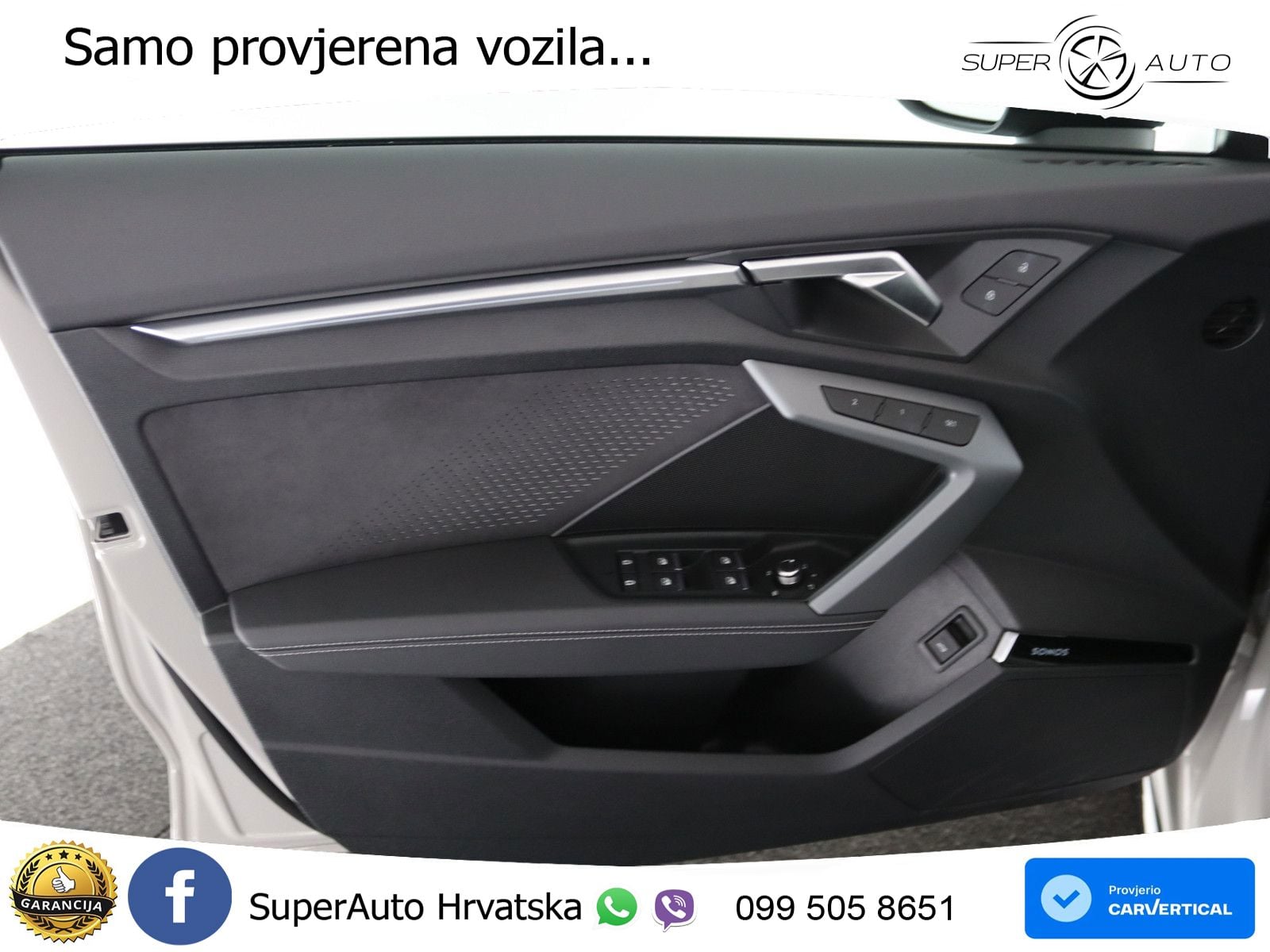 Audi S3 Limuzina 2.0 TFSI (333 KS) quattro S tronic MATRIX+GR SJED+KAM