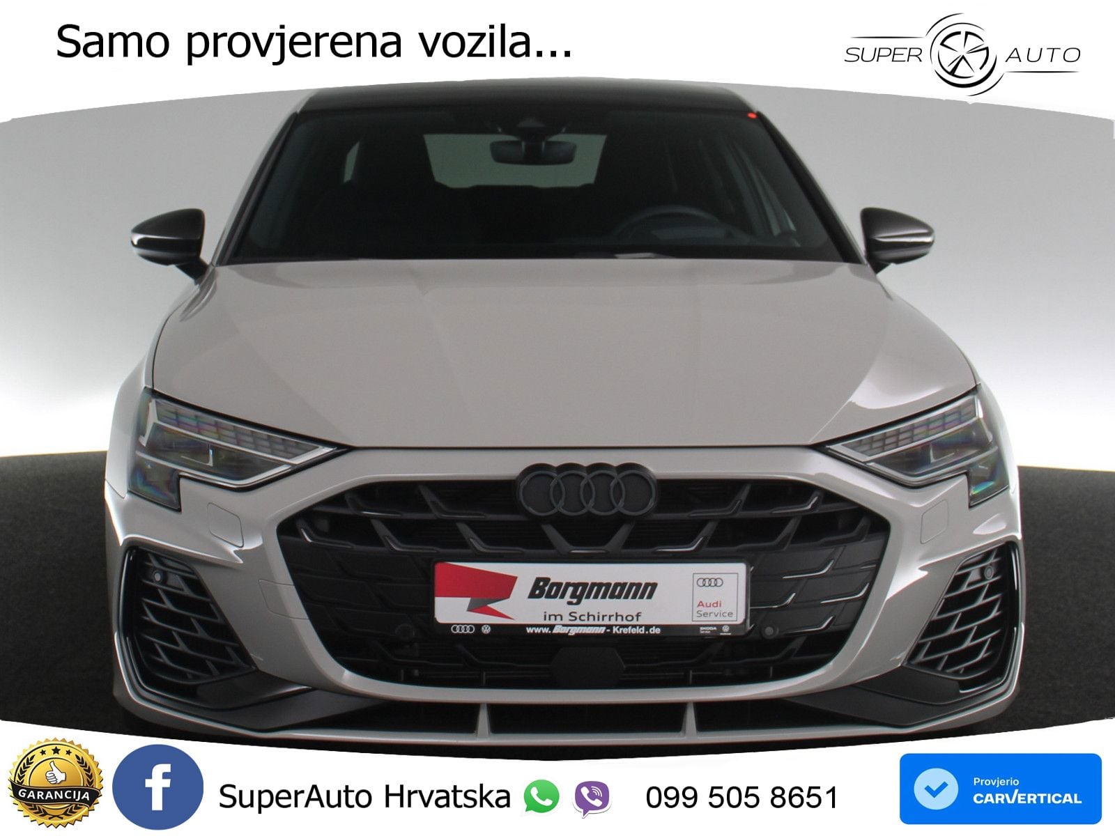 Audi S3 Limuzina 2.0 TFSI (333 KS) quattro S tronic MATRIX+GR SJED+KAM
