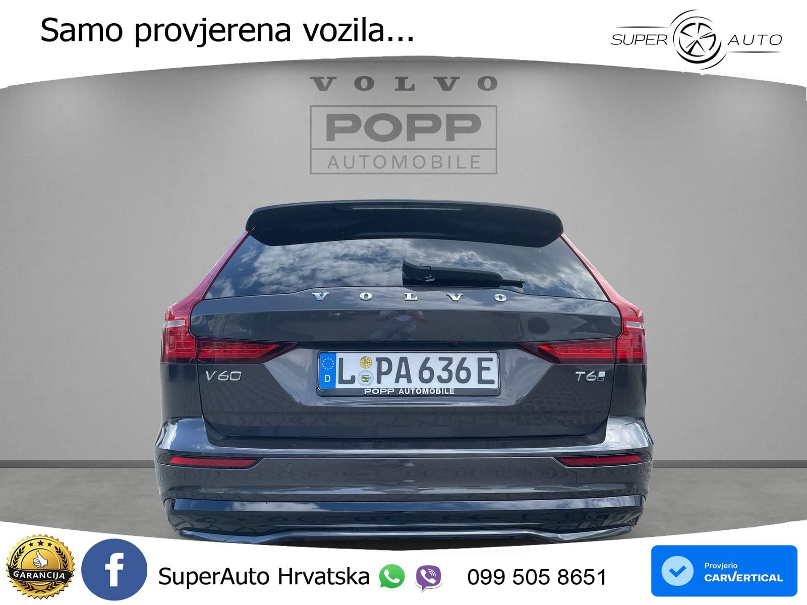 Volvo V60 2.0 T6 AWD Geartronic LED+GR SJED+ACC
