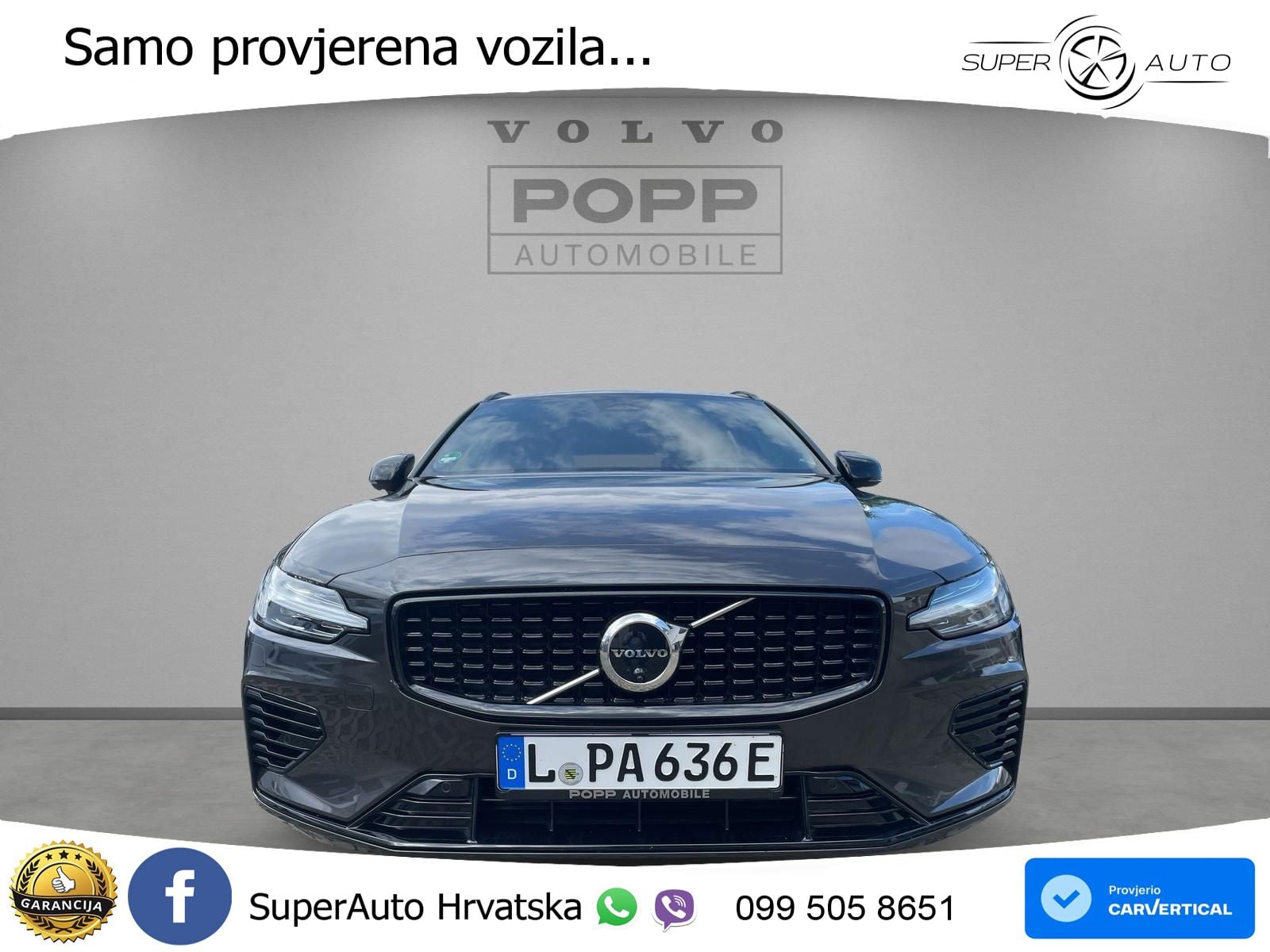 Volvo V60 2.0 T6 AWD Geartronic LED+GR SJED+ACC