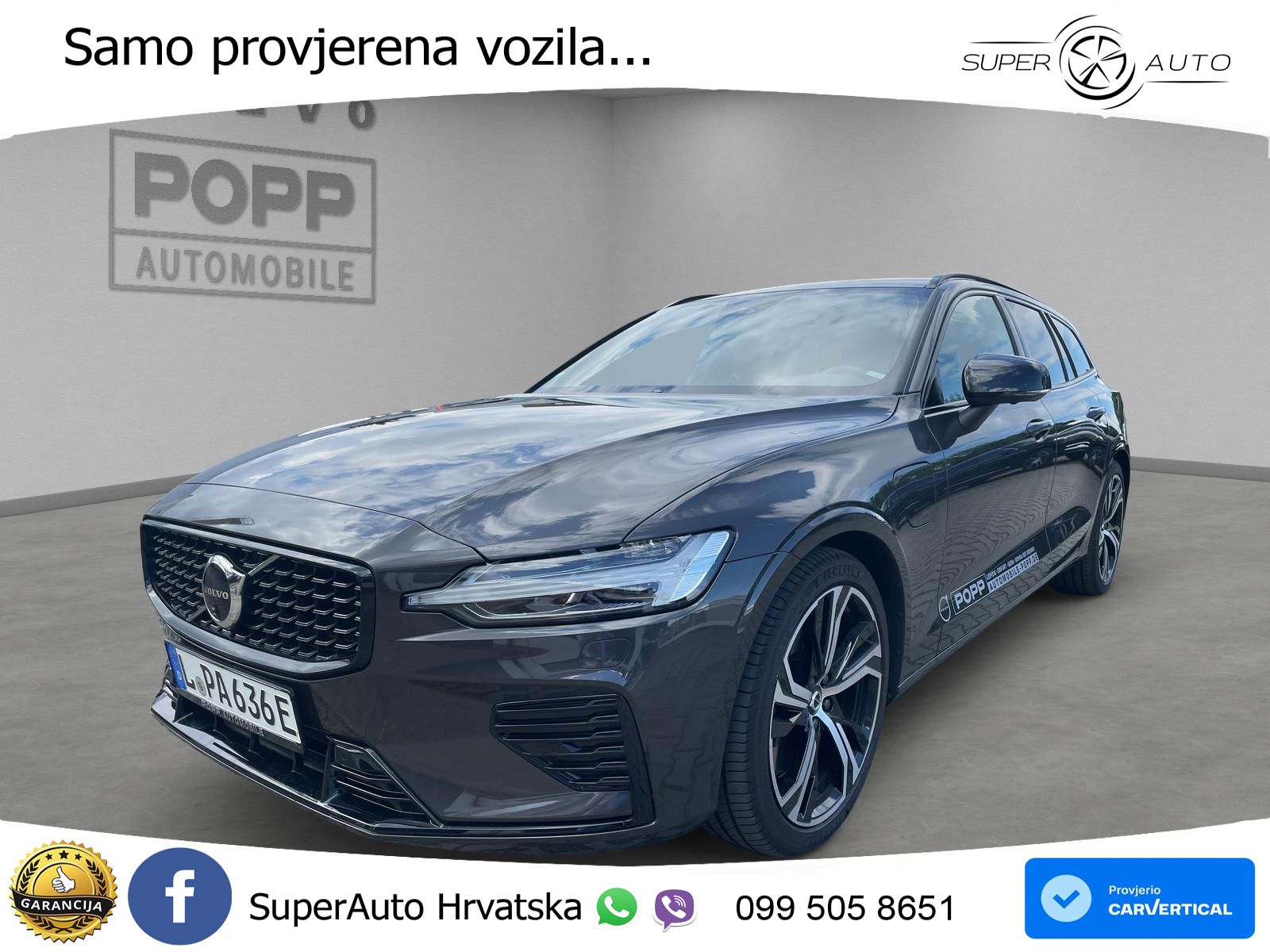 Volvo V60 2.0 T6 AWD Geartronic LED+GR SJED+ACC