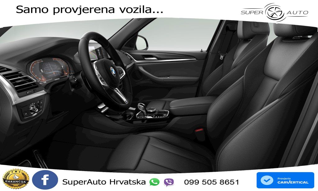BMW X3 20d xDrive Steptronic M Sport LED+GR SJED+ACC