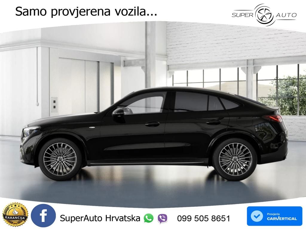 Mercedes GLC Coupe 300e (313 KS) 4MATIC 9G-TRONIC LED+GR SJED+ACC