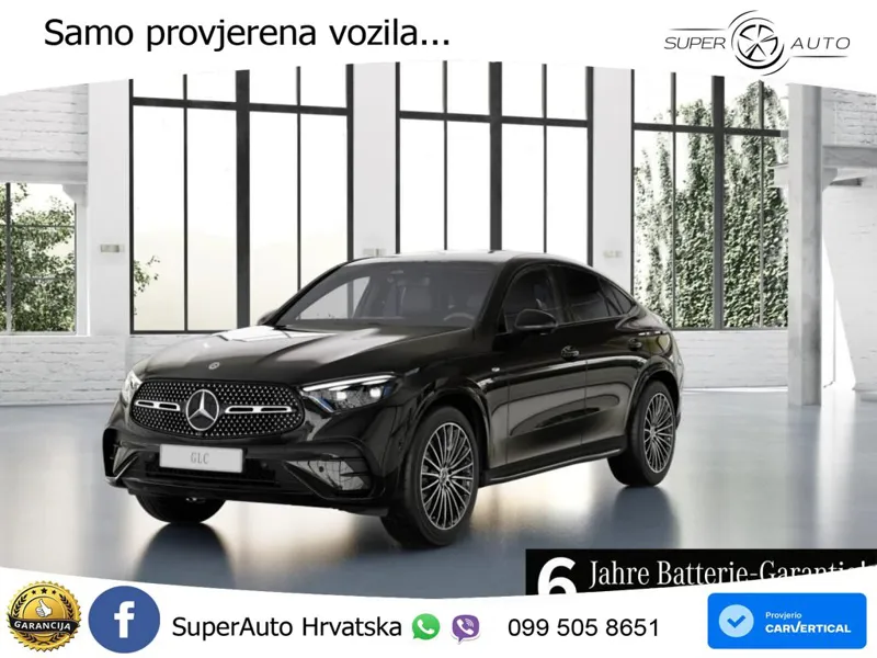 Mercedes GLC Coupe 300e (313 KS) 4MATIC 9G-TRONIC LED+GR SJED+ACC