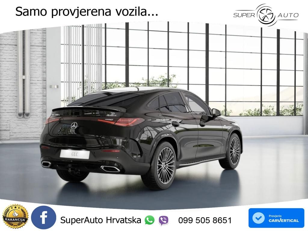 Mercedes GLC Coupe 300e (313 KS) 4MATIC 9G-TRONIC LED+GR SJED+ACC