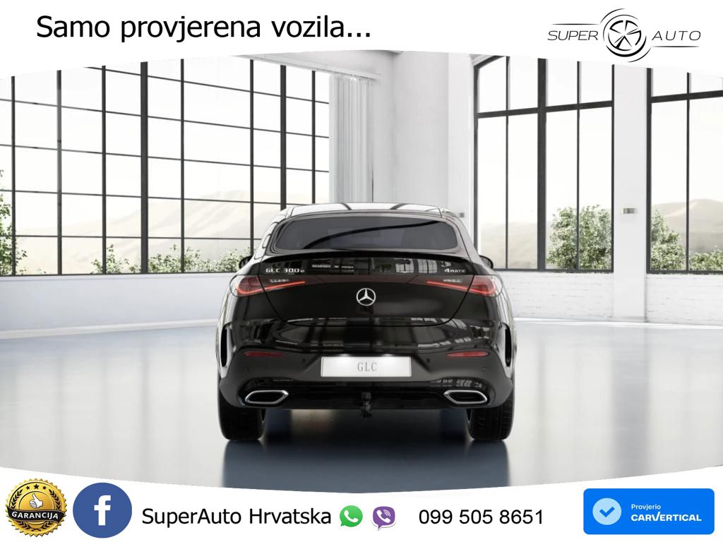 Mercedes GLC Coupe 300e (313 KS) 4MATIC 9G-TRONIC LED+GR SJED+ACC
