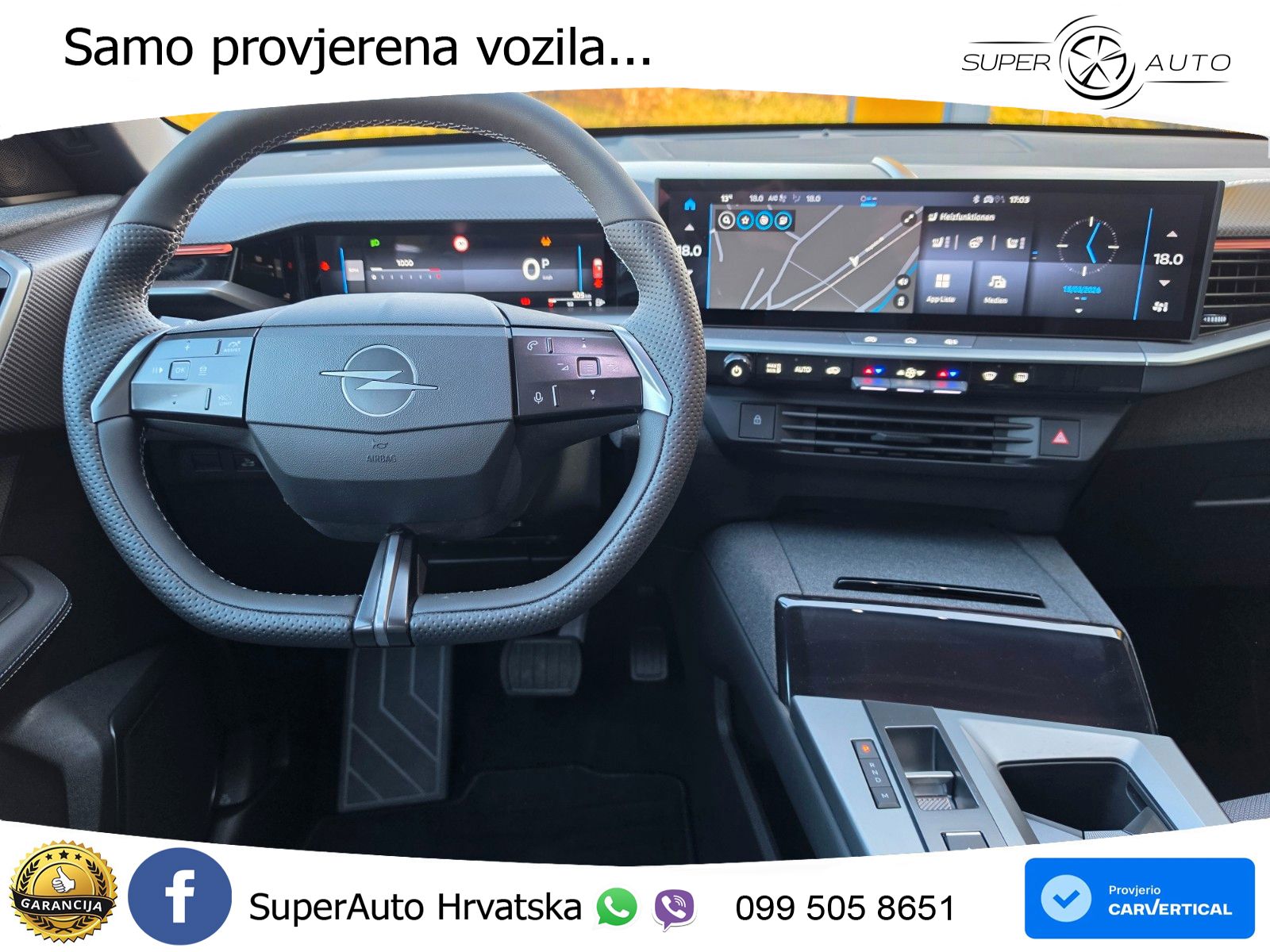 Opel Grandland 1.2 Turbo (145 KS) Hybrid eDCT GS LED+GR SJED+ACC