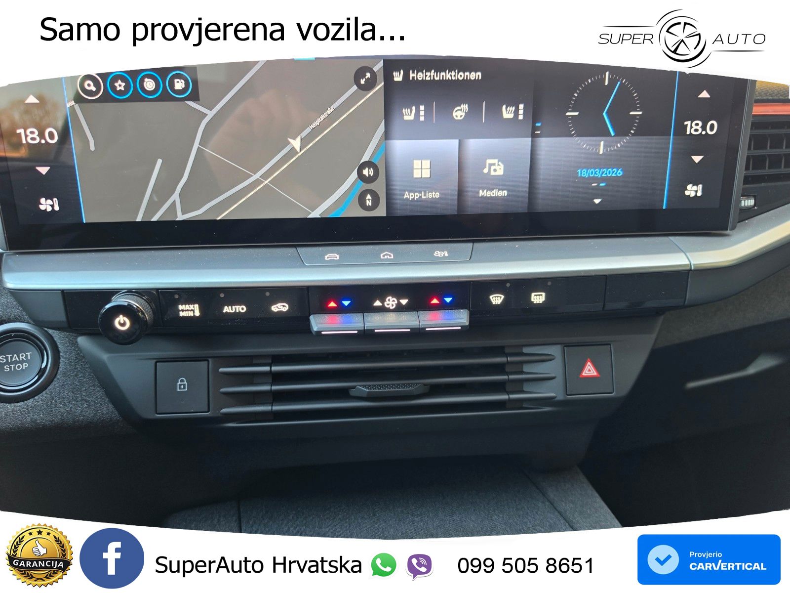 Opel Grandland 1.2 Turbo (145 KS) Hybrid eDCT GS LED+GR SJED+ACC