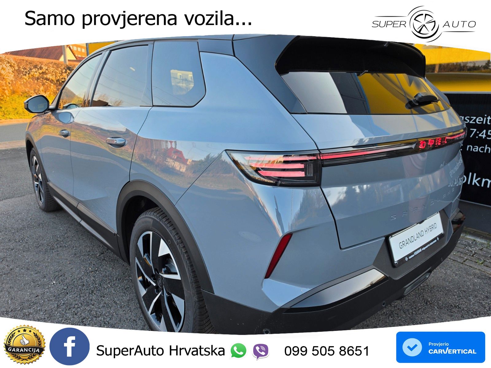 Opel Grandland 1.2 Turbo (145 KS) Hybrid eDCT GS LED+GR SJED+ACC