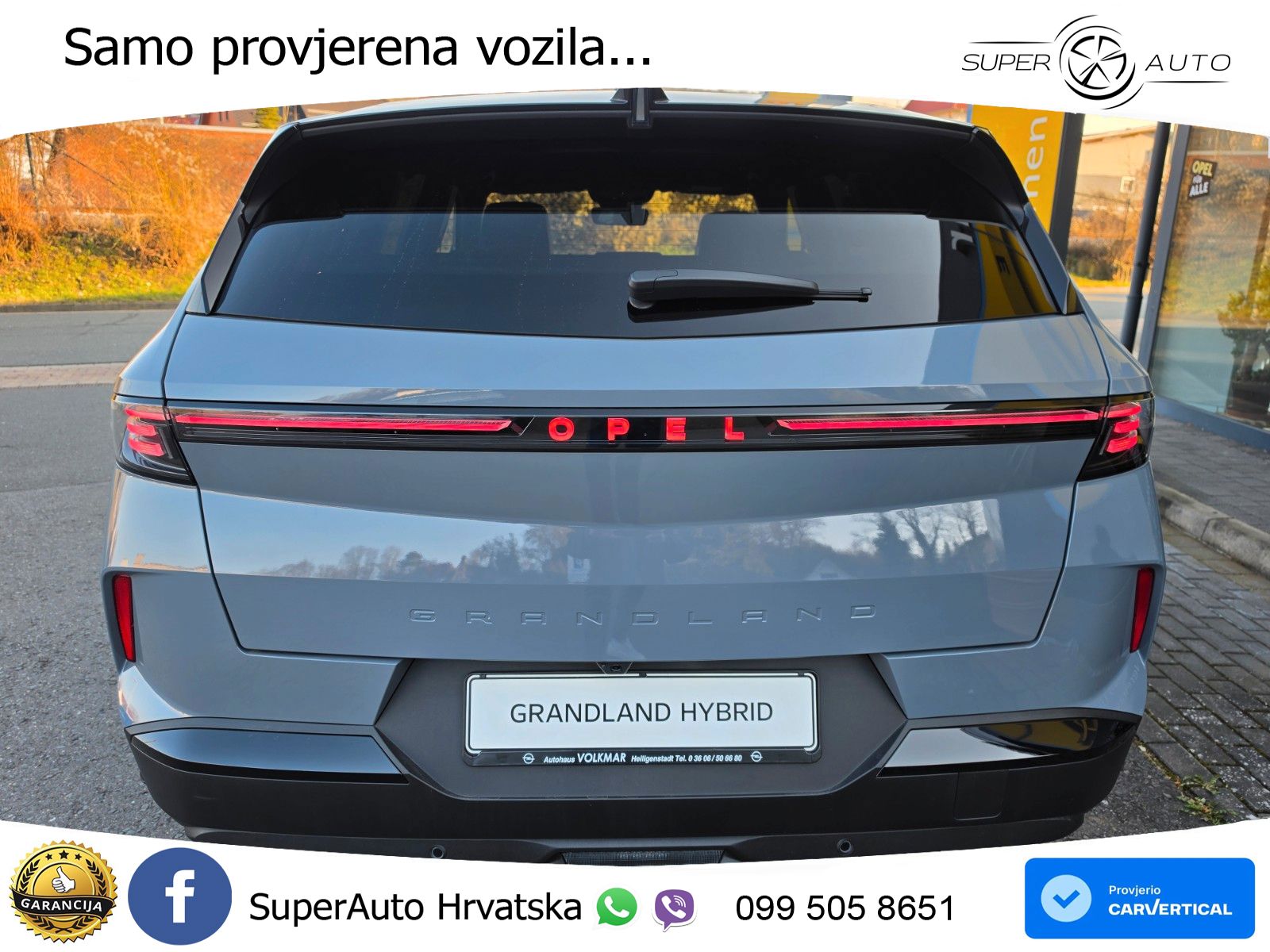 Opel Grandland 1.2 Turbo (145 KS) Hybrid eDCT GS LED+GR SJED+ACC